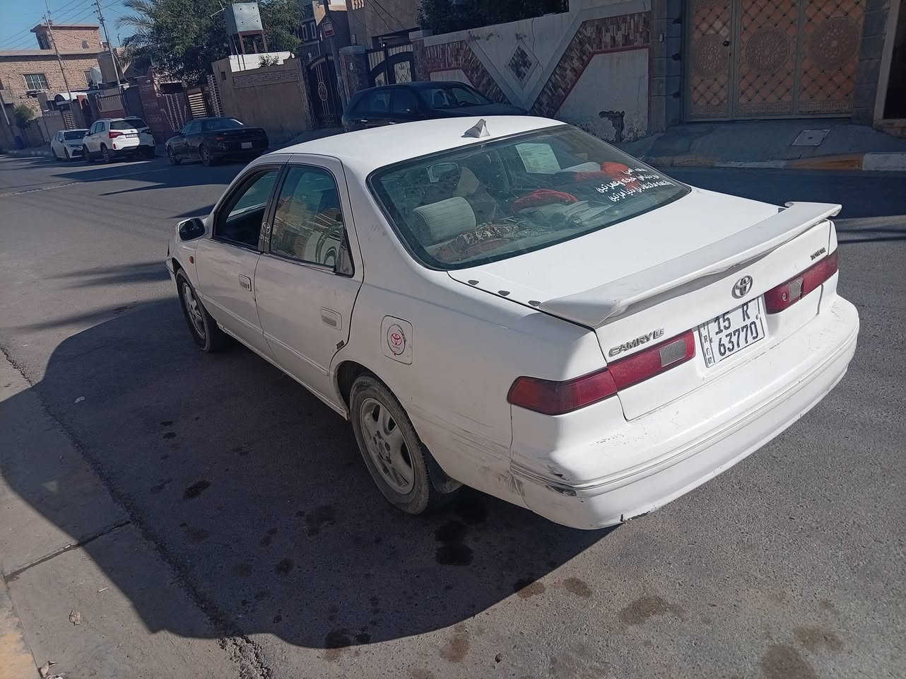 كامري موديل 1998 رقم انبار انكليزي تحويل مباشر السيارة  وارد امريكي  السيارة مكينة خير من الله تبريد ثلج 🥶 مكانها الفلوجة سعرها خاص واي استفسار ***********
