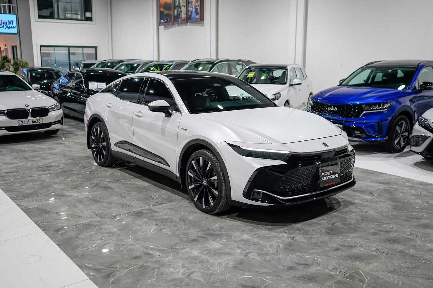 کوردی ـ عربي 
TOYOTA CROWN, PLATINUM 2024 👑
رقم اربیل جاهز 
باب جملغ مبدل بلادی 
بدون داخل 
بدون ارباگ 
ماشي ١٨ الف 
مواصفات فول 
سعر 325 ورقه بي مجال 
مکان سیارة اربیل 
~~~~~~~~~~
0751 2004 377
0750 397 7815
~~~~~~~~~~
TOYOTA CROWN, PLATINUM 2024 👑 
ژمارە هەولێر جاهیر
دەرگا و جملغ بیلاد گورایە 
بێ ناوگرتن 
بێ ئێربااگ
ماوەی روشتن ١٨ الف
فول موسفات 
نرخی 325 وەرقە و مجال 
شوێن هەولێر أربيل, العراق
