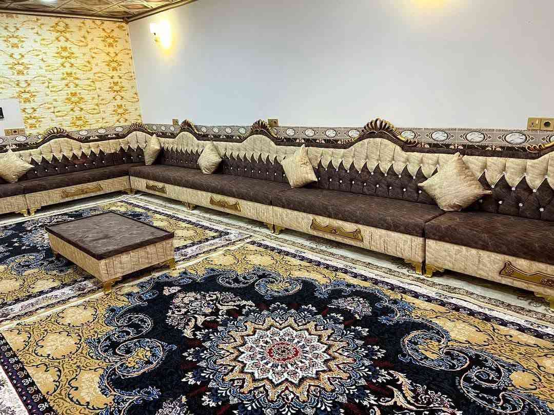 *********** معمل الامير🤝⭐ لصنع القنفات و الديوانات👍 وتجديد ومراوس الديوانات 🛫((علمأ الشغل حطاطه وانطي وصل ضمان ++ تجي وتشوف بعينك كل مرحله من العمل اضمن حقك ))) الاسعار مختلفه 70 وانتا صاعد 🛫مع كوشات او طبله كبير //الاسفنج والاقماش متوفر بانواع كثيره 💪✌️العنوان 🤑كركوك حي النصر 😇 بداية سايدين مركز شرطه العروبة من طرف جسر 🌉 حصو ورمل معرض ومعمل الامير⭐🤝 اهلا بكم خابرني وتدلل 🥰👀ضمان ع وصل حقيقي 👀🕺
