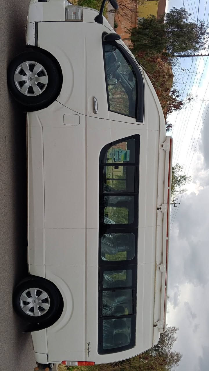 ‏جمبي 2010 للبيع فقط
‏صبغ عاااام
‏كيرر ومحرك تيوتا 
‏السياره نظيفه خيرر من الله 
‏داخل فووول نظافه 
‏15 راكب 
‏رقم ديالى 
‏سنويه لل27 
‏مصفره هيئه وغرامات وضريبه
‏مكانها الموصل 
‏السعررر 78 وبيه مجال 
‏للاستفسار *********** موجود واتس اب فقط
