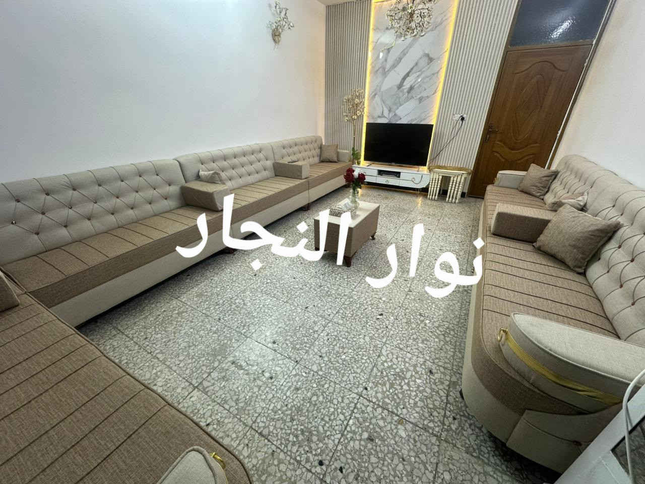 السلام عليكم زبائننا الكرام 
ديوان. تفصال سعر المتر80 الف🌹
***********************************
كل الموديلات داخل المنشور هذا 80 الف فقط الشغل درجه اول بجوده عاليه  العمل بأدق  التصاميم بأيادي أفضل الكادر المتميز بكافة
 التصاميم الحديثة ////
مهنه منذا 30 عام وعنواننا هو ضمان الحقيقي💯
-**********************************
الهيكل لوح روسي  وبلوك بلاويد ركم +الصفاح صور الهيكل نرسله على خاص وتدللون
**********************************
العنوان بغداد الدورة سوق الاثورين ليسه لدينا فرع أخر للستفسار اكثر  ارسل خاص او واتساب ***********☎️
