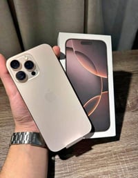 ايفون ١٦ برو ماكس • ٢٥٦ • بطارية ١٠٠٪