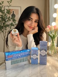 كورس لارا ياسر • كريم لارا ياسر • سيروم التوت الازرق • غسول التوت الاز...