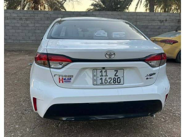 سلام عليكم
كورلا 2025 الشكل الامريكي

هايبرد مدوشمه كشنات وارضيه السياره بأسمي استلام شركة ديار الحلو مكفوله كفاله عامه 

فول مواصفات 1/1 

 داخل جلد اسود 

وباقي الموصفات المعروفه 

العداد. 12 الاف كيلو متر 

مكفوله كفاله عامه 

العنوان بغداد ابودشير 

السعر 153 وبيهه مجال حك جيه 

***********
