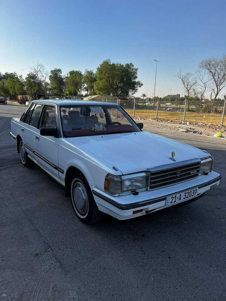 السلام عليكم عندي سوبر موديل 85 مكفولة من الضربة بيهة تلث قطع صبغ ابيع احزام  مكينة وكير بطة 2500مكينة وكير مكفولات صدر امامي وخلفي جديد تخم  تاير رقم سليمانية الجديد هزة جديدة  سنوية باسمي  مكان السيارة بغداد الهاتف *********** مكلف بالنشر
