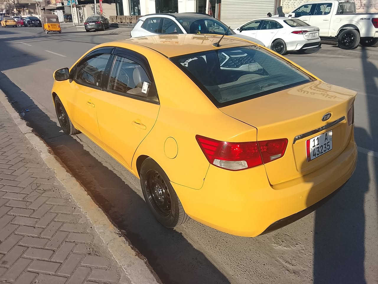 سلام عليكم كيه سيراتو موديل 12محرك وكير خير من الله بيه طخه جاملغ الخلفي ايسر ومبدل قبق جنطه وطخه خفيه بالبنيد وشويه بالجاملغ الايمن بدون دواخل سعر 80بيه اشويه مجال لطيبين اتصال ***********
