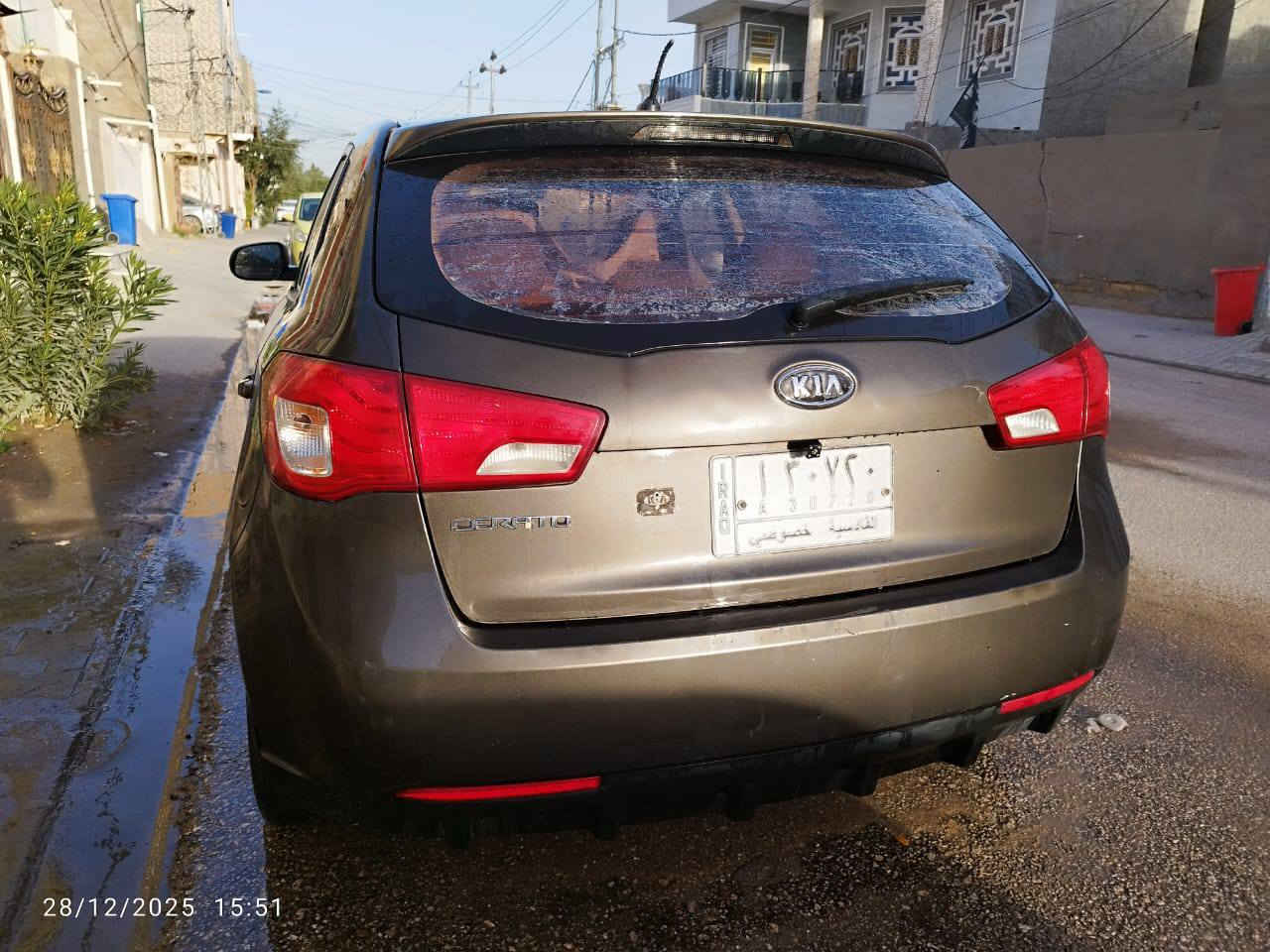 كيه سيراتو مديل 12 جاهزه بيه صبغ بنيد  اثر جراد  السعر 83 او بيه مجال مكان السياره نجف  كوفه حي صدر الثالث ***********
