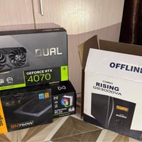 RTX 4070 • معالج i5-14400f • SSD m.2 1تيرا