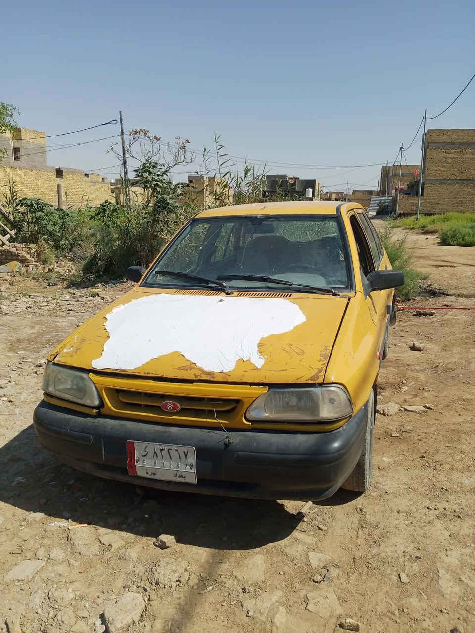 السلام عليكم سايبا موديل ١٢ سياره عوزها ترتيبات نضيفه رقمها بغداد الماني تحويل السياره كوم حديد 
***********
