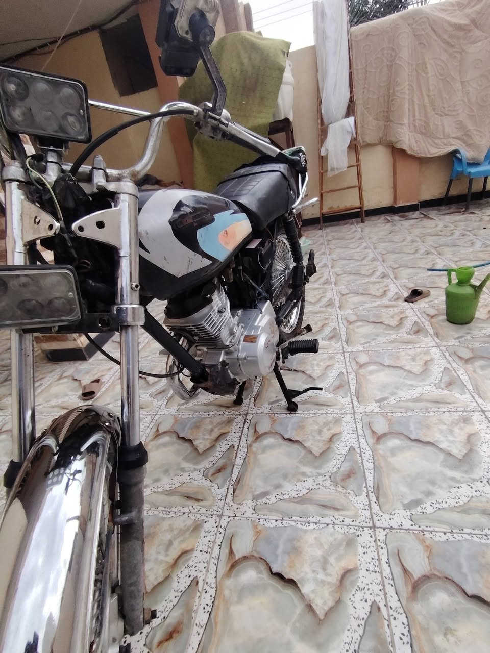 اسلام عليكم: دراجه للبيع تايكر موديل 2020اوراق كامله دراجه شايله نفسه ومكينه نضيفه سعر 250وبيه مجال تواصل ع رقم  ***********
