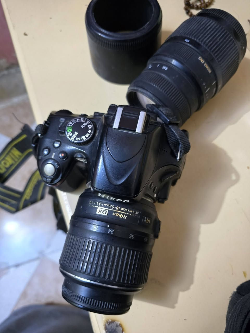 كامره نيكون 5100D
شاحنه وعدسه وجنطه  
ب 300 الف وبيه مجال


**إذا كنت صاحب هذا الإعلان وتريد حذفه لأي سبب، رجاءا أرسل رسالة إلى الدعم الفني**