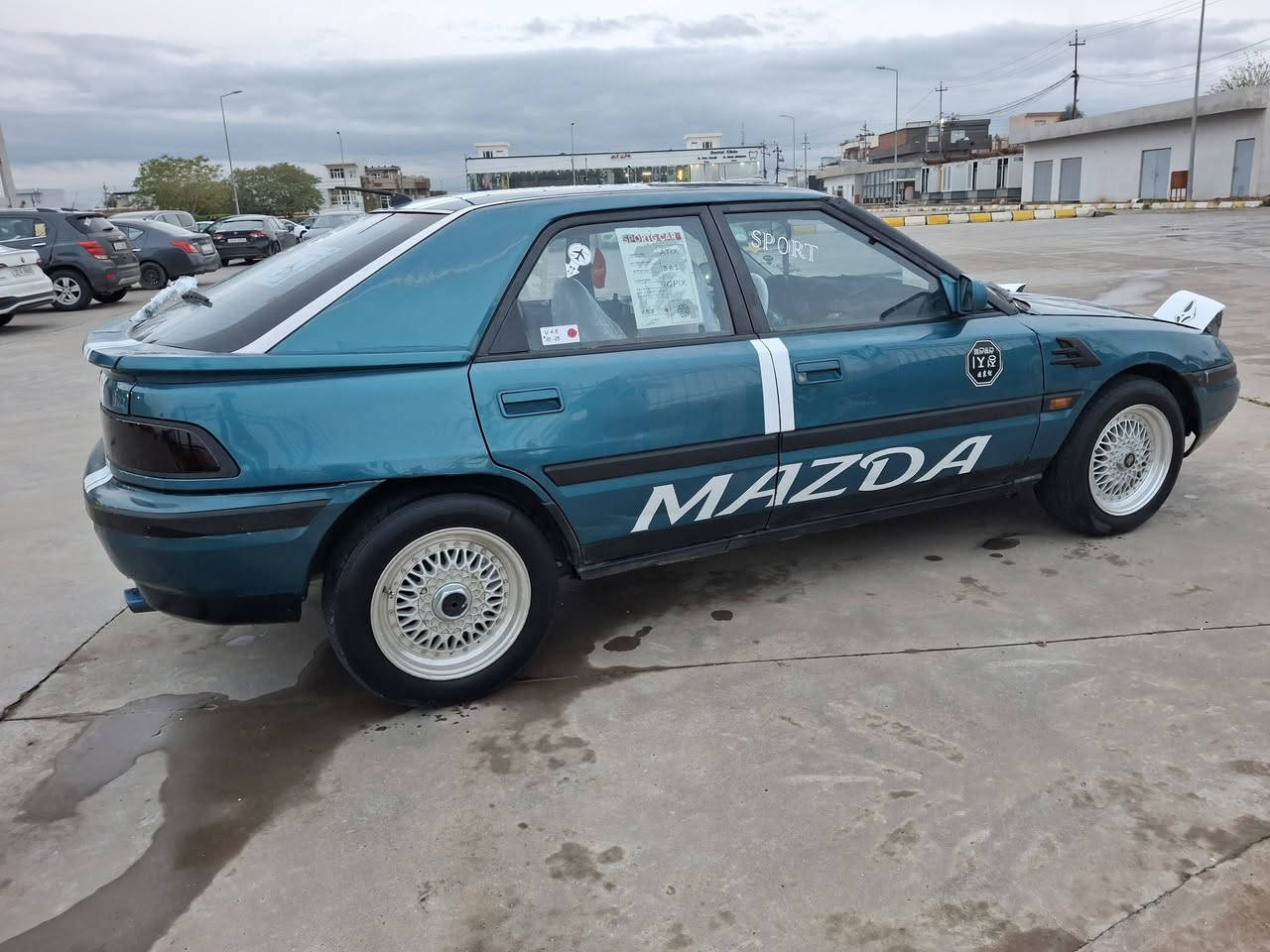 مازدا323مودیل1992رقم كركوك أليف سنويةعاج شرط تحويل كيرعادي كير محرك شرط بدون دعم بدون تخة تيارت جديد سدرجديد شاشةأيبات دواخل جديد سعره 28مجال ***********
*********** عنوان کرکوك آزادی
