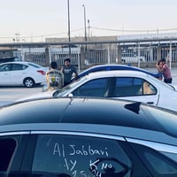 k5 موديل 23 محرك 1600  لون إسمنتي موصفات جيتي لاين حرة بأسمي سيارة بدو...