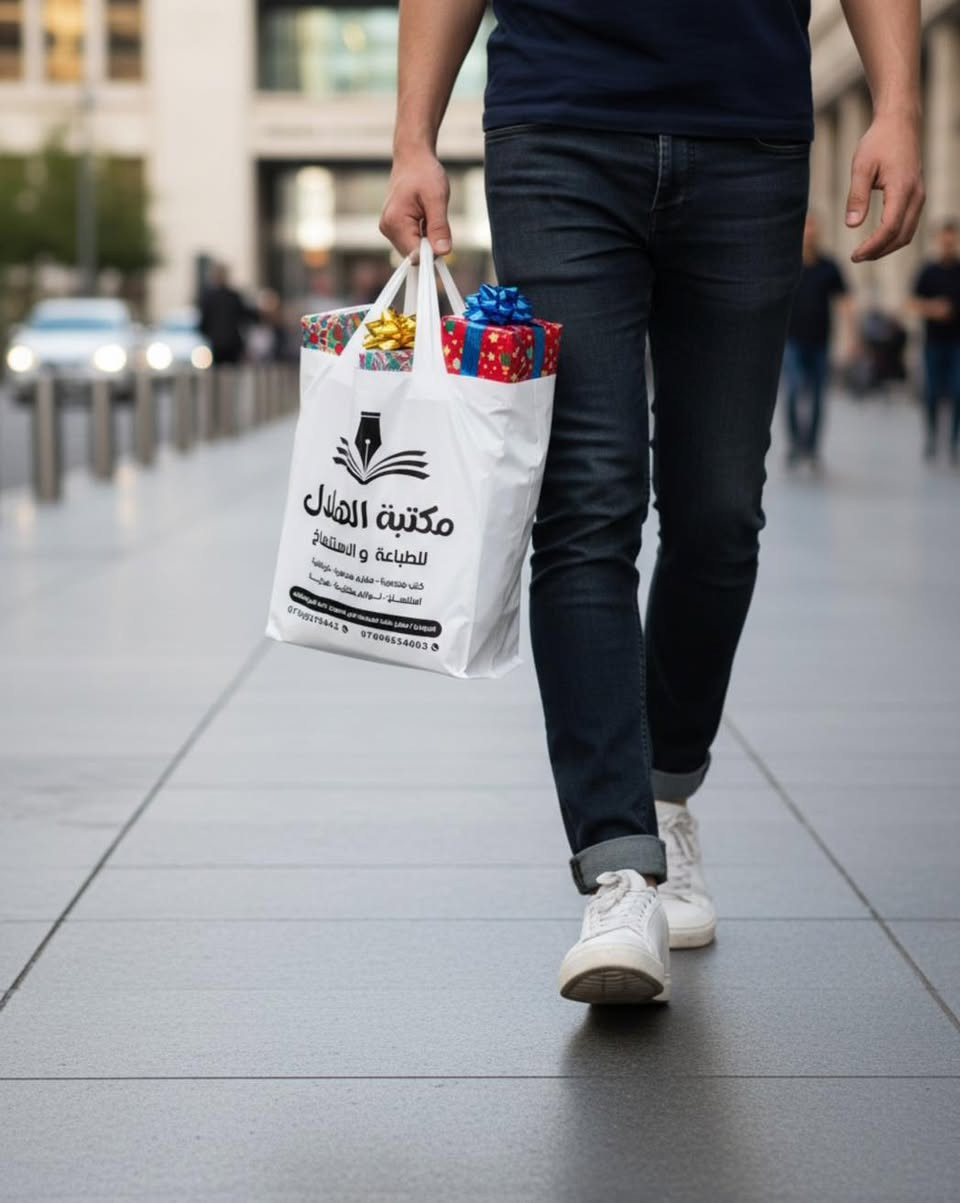 🔺🔺🔺🔺🔺🔺🔺🔺🔺🔺🔺🔺🔺🔺🔺🔺🔺🔺🔺🔺🔺🔺🔺🔺🔺🔺🔺🔺🔺🔺🔺🔺🔺🔺🔺🔺ارتقِ ببراندك مع "أي ناين" للطباعة والتغليف! 🚀
أكياسك هي أول ما يراه العميل، اجعلها تعبّر عن جودة منتجك.
• 🎨 Design FREE: تصميم احترافي مجاناً.
• 💎 Premium Quality: متانة وفخامة في التنفيذ.
• 🎨 Vibrant Colors: دقة ألوان فائقة.
🟢 تواصل معنا الآن: واتساب 🟢***********
