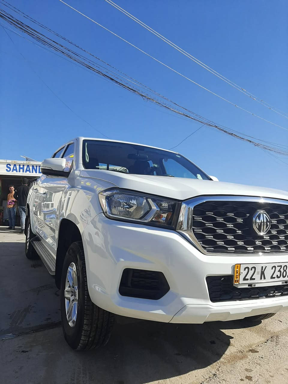 پیکاب MG 2024 
20000کلم رۆشتووە بێ لێدراو تاک ئەکسل رەقەم سەنەوی تازە دەفتەر بەنزین کامل ناو گاعی بۆ کراوە و زەمان شەریکەی ماور  
سعری 152 کەمێک معامەلە


**إذا كنت صاحب هذا الإعلان وتريد حذفه لأي سبب، رجاءا أرسل رسالة إلى الدعم الفني**