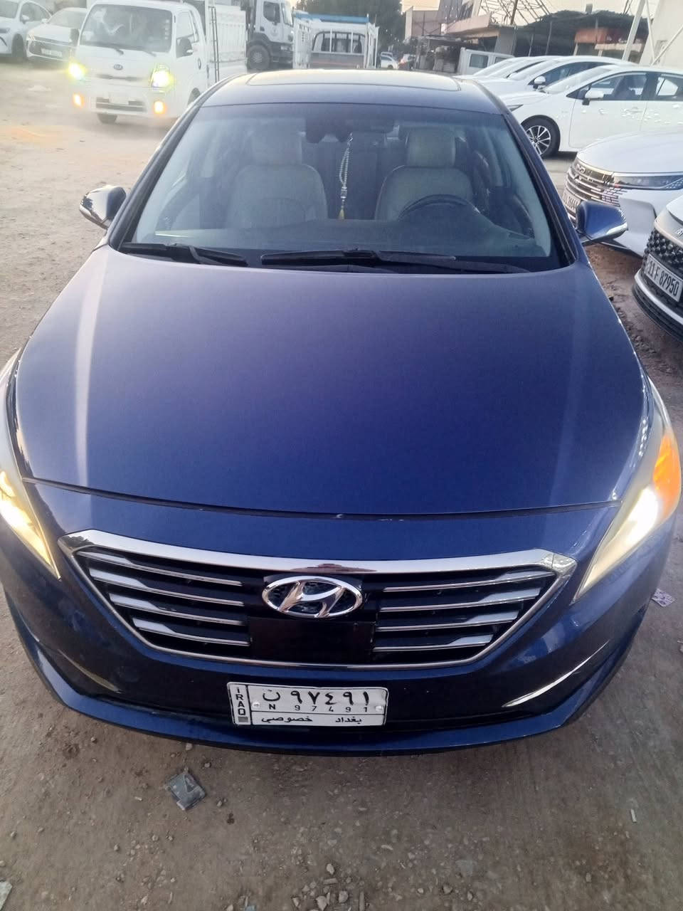 سلام عليكم للبيع سوناتا موديل 2017 رقم بغداد لون أزرك غير محدد نفس ما موضح سيارة وارد أمريكي لمتدد فول مواصفات رادار تحديد مسار حساسات بردات بيبان سلايد بك لايت لد فتحة كشنات الامامية تدفئه وتبريد+كشن خلفي تدفئه+كشنات امامي كهربائي وباقي مواصفات شاشه بصمه فتحة حادث سيارة جاملغ وبنيد بدون شواصي+ الباب الخلفي الي وره العبري نصه صبغ فقط بدون اي ضربه أو شي جراد فقط محرك gdi2400
العنوان: كربلاء قرب مستشفى الكفيل.
رقم الهاتف: ***********/***********
السعر 121 وبيه مجال قليل
