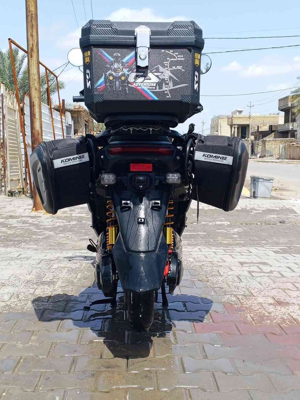 #متاح
درجة شحن اباتشي جديده
بطاريات مسطر 6 
كامله من كلشي 
جنط رحاله 3 
سعر 900
شارع مقابيل الرياضي شارع الصديق قرب مدرسه الخطاب 
الهاتف ***********
