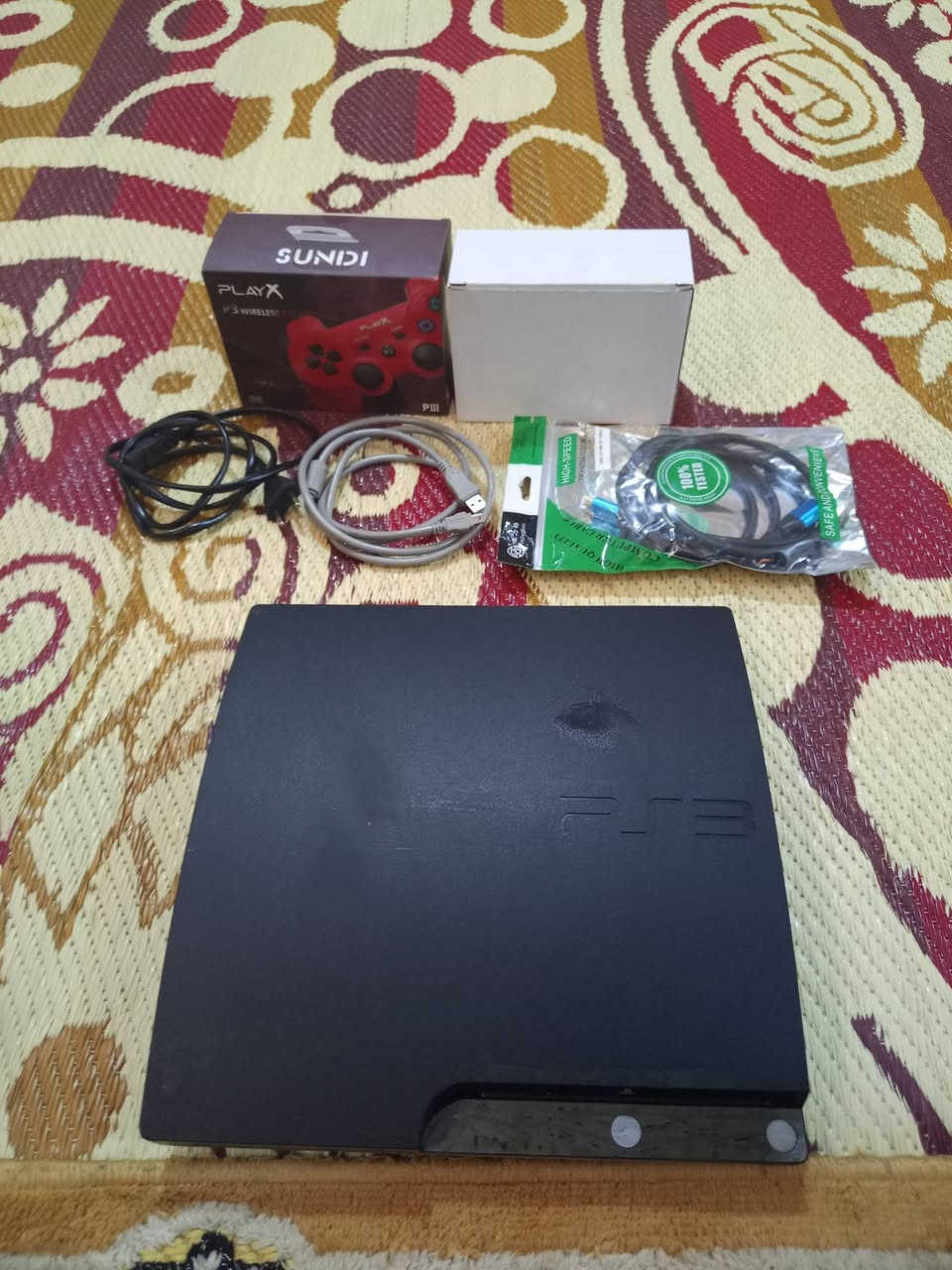 بلاي ثري سلم مهكر كامل ملحقات  يدتين عنوان كوفة حي ميسان لتواصل ***********
 بي واتساب
