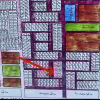قطعة أرض • ١٠٠م • قريبة مدرسة سامراء
