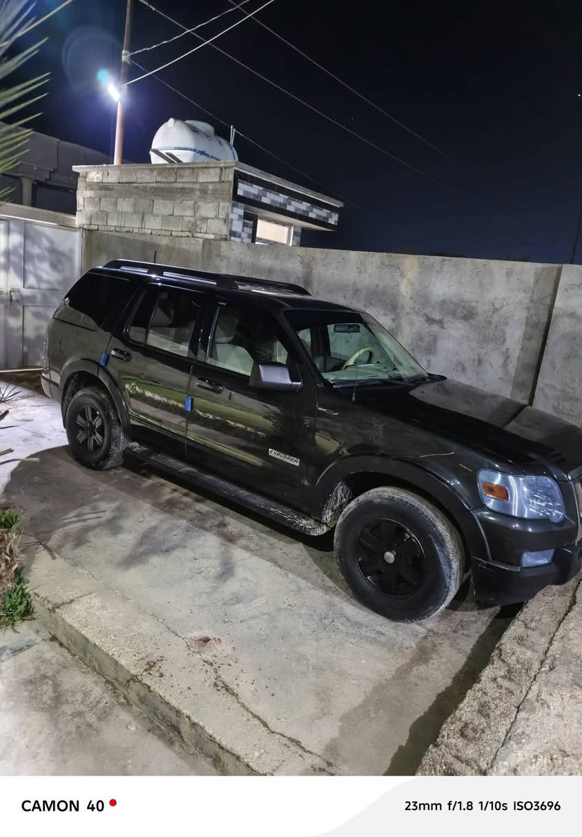 فورت اكسبلورر موديل2007رقم اربيل وارد امريكي مكفوله بيه مكانين عله كد شبر شبر بارد فقط 5راكب سياره متعوب عليه ومال جناي احله من الصور تبريد ثلج 6سلند، بيع مستعجل السعر117ورقه وبيه مجال مكان السياره النبار قضاء القائم‏‪***********‬‏
