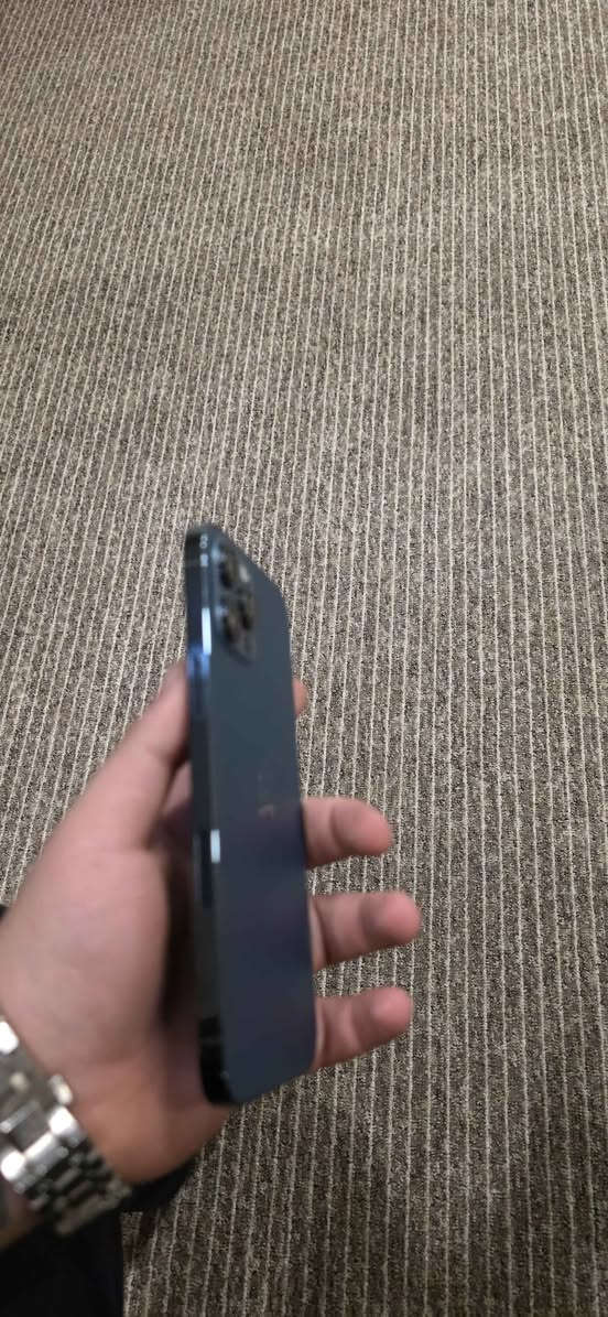 آيفون 12 برو ماكس نيلي نضافه فول 100/100 جديد. بس الشاشة و  البطاريه مغير اصلي ثلاث خيار التلفون جديد تفحص بعدين تأخذ  بطاريه 100 , 128gb,  1sim +esim سعر 235$ 
***********

ئایفۆن 12 پڕۆ ماکس نيلي ، زۆر پاک 100/100. پاتری و شاشەی گۆڕدراوە (ئەسڵییە و لە ڕێکخستنەکان سێ بژاردەکە نیشان دەدات)، مۆبایلەکە زۆر نوێیە، سەرەتا بیپشکنە پاشان بیبە. باتری 100٪، میمۆری 128 گێگا، یەک سیمکارت + یەک ئیسیم (eSIM). نرخ: 235$ دۆلار.
*********** أربيل, العراق
