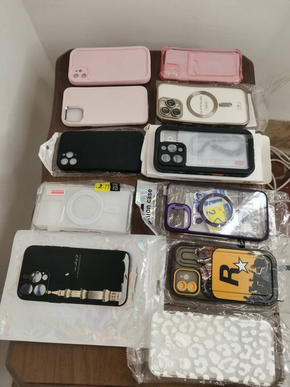 شلعة كفرات ايفون كله بالنايلون وجديد 11 قطعة،،،، السعر 25 الف عدا التوصيل


**إذا كنت صاحب هذا الإعلان وتريد حذفه لأي سبب، رجاءا أرسل رسالة إلى الدعم الفني**