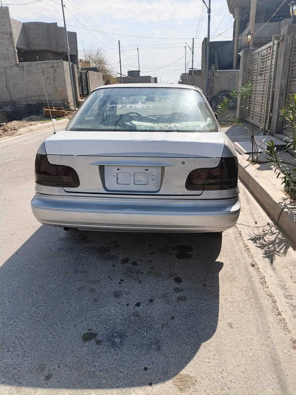 سلام عليكم للبيع النتره دمعه موديل 93مكينه مفتوح كفاله صدر جديد تخم تاير جديد منضومه تبريد كامله سياره كلش حلوه وجديده سنويه مجدده ل30سياره كل نقص مابيها السعر22وبيها مجال بسيط العنوان ديالئ بلدروز لاستفسار ***********
