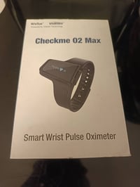 للبيع جهاز Wellue Checkme O2 Max الأصلي يقيس نسبة الأوكسجين بالدم (SpO...