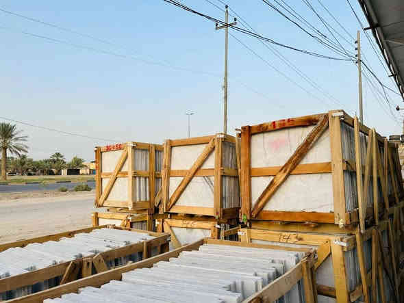 #_تحيه_طيبه_زبائننا_الكرام 
⚫ نعلن عن تجهيز مثال للرخام#_المرمر الايراني ذو مواصفات عالية  الجودة 💯
⬅️ملاحظة يوجد خدمة توصيل لكل المحافظات وبأسعار حسب الكميه 
⬅️النوع مرمر ايراني نيريز درجه  
⚫ السمك -18/ سم والقياس 30*60 
🟢سارعو بالحجز قبل نفاذالكميه 
⚫ مستعدون لتجهيز المشاريع الحكومية والأهلية والمكاتب في جميع المحافظات وبأسعار الجمله مناسبة جدا 
 السعر 💵12,500/ ألف القياس 30*50 سعر 11,500

العنوان كربلاء طريق النجف عمود 1210 معرض كربلاء المقدسة 
للحجز والاستفسار مراسلة الصفحة أو الاتصال على الارقام***********او***********
@ معرض كربلاء المقدسة للمرمر والبورسلين والبايات 
بأدارة - مثال للرخام
