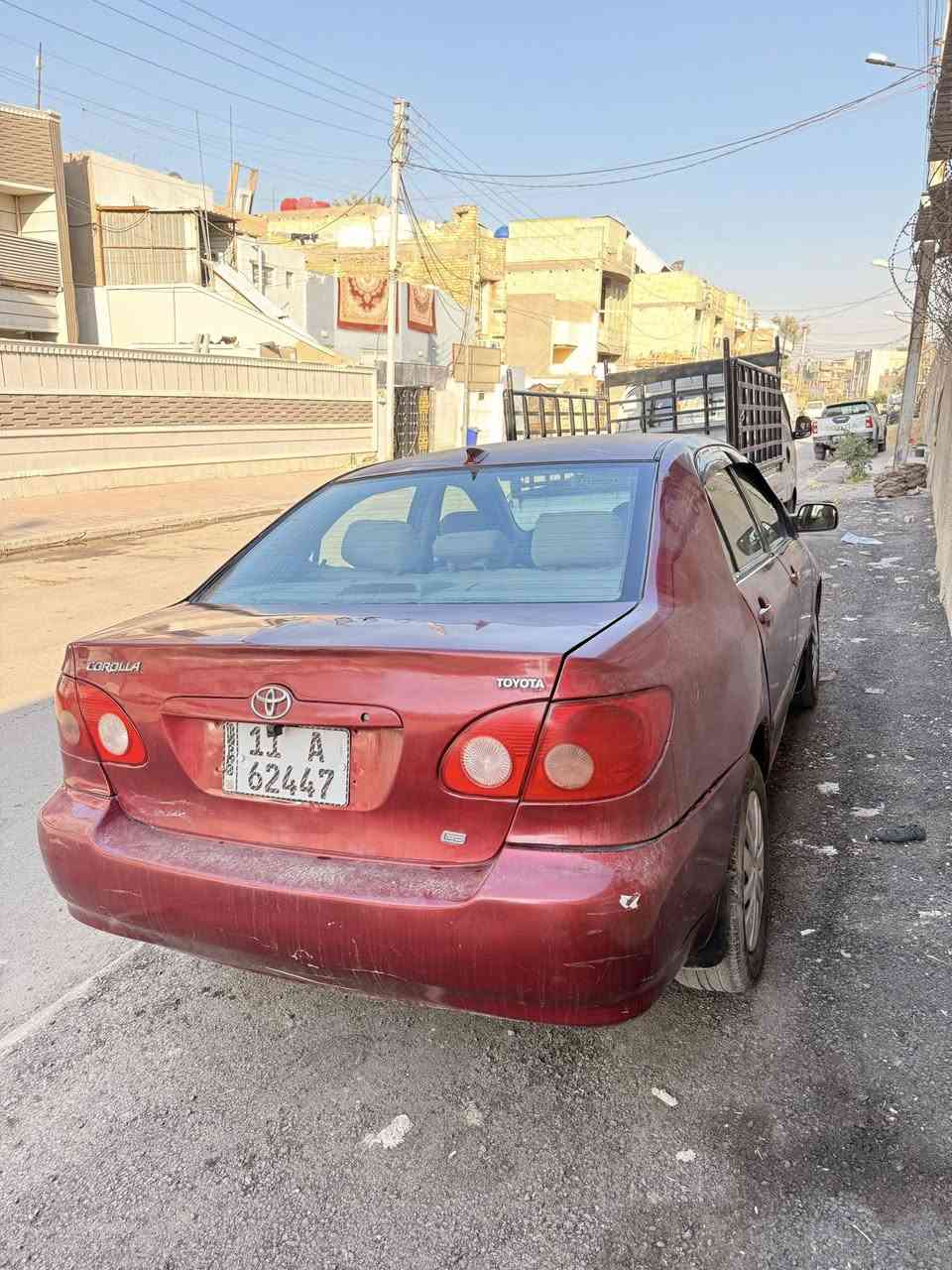 كورلا نحله 2005
محرك 1800 

كير اوتماتيك 

رقم بغداد .11 الجديد 

مصبوغه عام 

المكينه بيها تبخير 

مكاني بغداد 

السعر 66 ورقه الشراي يتصل وبخدمته 

***********
