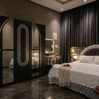 غرفة نوم ملوكية • غرفة نوم مودرن • غرفة نوم اسود ذهبي • غرفة نوم جديدة...