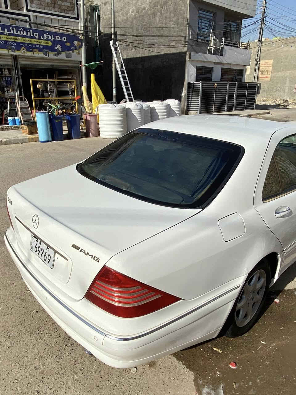 مارسدس غواصه
موديل 2002
حجم 320
باب طويل 
وارد خليجي 
رقم بغداد شبه مميز 69769
كير مكينه كفاله 
كشنات كهرباء
مري كهرباء
مري شفط
سلايت طكتين 
جام اوتو كهرباء
ستيرن كهرباء 
كشنات خزن ميموري
شاشه اعطال
تجاوي كهرباء
تبريد قطعتين منفصل
محور دبل ولوي 
صبغ عام جماليه 
باتري جديد 
كهربائيات جاهزه 
تبريد منضومه جديده 
اشاير مري 
تخم تاير جديد
بيها نقوصات بسيطه ينزل من سعرها 
مكان بغداد 
***********
السعر 92وبيها مجال
