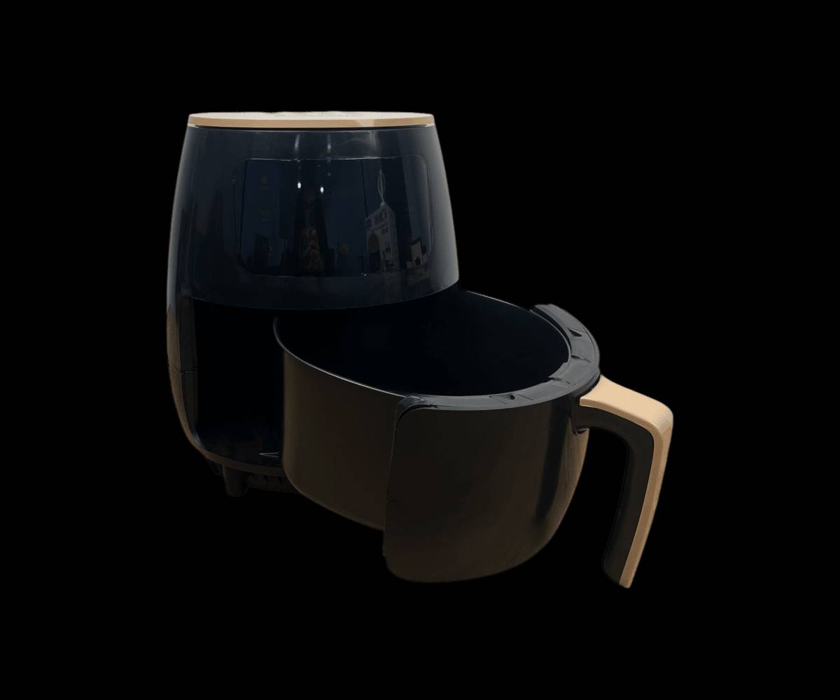 قلاية هوائية بومان سعة كبيرة 8 لتر – شاشة لمس LCD – قدرة 2400 واط

الاستخدامات

طهي المقليات الصحية بدون زيت مثل الدجاج، البطاطس، السمك، البروستد، والناجتس.

تحضير المخبوزات الخفيفة مثل الكيك، المافن، السمبوسة، والكرواسون.

إعادة تسخين الطعام بطريقة تمنحه قرمشة أفضل من المايكروويف.

شيّ اللحوم والخضروات بسرعة وبمذاق صحي.

مناسبة للعائلات، العزائم، والمناسبات بفضل سعتها الكبيرة.

المميزات

سعة ضخمة 8 لتر مناسبة للعائلة وتسمح بطهي كميات كبيرة دفعة واحدة.

قدرة عالية 2400 واط لتوزيع حرارة سريع ومتجانس.

شاشة لمس LCD للتحكم بالوقت والحرارة بسهولة.

غلاف خارجي أنيق بلون أسود مع لمسات ذهبية.

وظائف متعددة لعدة أنواع من الطعام (دجاج، بطاطس، مخبوزات، لحم…).

تحكم حراري دقيق من 80°C حتى 200°C.

مؤقت إلكتروني للتحكم الأوتوماتيكي بوقت الطهي.

سلة داخلية قابلة للفصل لسهولة التنظيف.

تشغيل صحي بدون زيت للحفاظ على نكهة الطعام بكمية دهون أقل.

تصميم آمن مزوّد بقاعدة ثابتة لمنع الانزلاق أثناء التشغيل.

نوع القابس: أوروبي ثنائي مع أرضي.

طول السلك: 70 سم.

محتويات الصندوق

قلاية بومان الهوائية 8 لتر.

سلة الطهي الداخلية.

شبكة معدنية ملحقة للخبزالشوي.

دليل الاستخدام.

الملاحظات

أبعاد الكارتون: طول 30 × عرض 30 × ارتفاع 35 سم.

مناسبة للجهد الكهربائي 220–240V  50–60Hz.

يفضّل عدم غسل الجزء الخارجي بالماء مباشرة (يمسح بفوطة).

السلة الداخلية قابلة للتنظيف بسهولة بالماء والصابون.