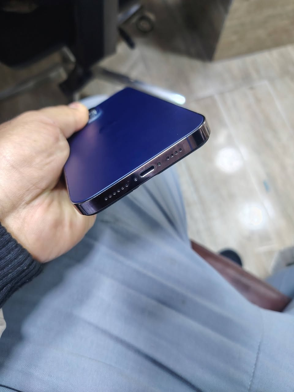 14برو ماكس 
ذاكره 128
بطاريه 79 اصلي
امبدل شاشه فيس إيدي شغال
امبدل ضهر 
موصل الأيسر
***********
سعر 500بي مجال
