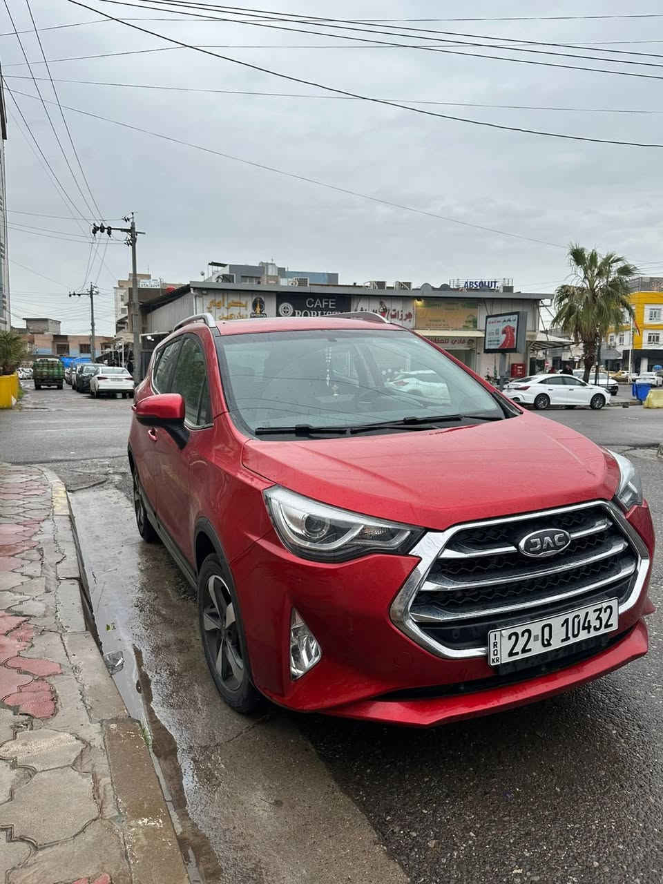 سيارة Jac s3 موديل 2024 فول فول مواصفات كاميرا حساسات امامي / خلفي كاميرا خلفية شاشة كوشن جلد سقف سلايد مراية شفط مكينة 1.6 تنفس طبيعي سيارة مكفولة من دعامية ل الدعامية ماشية 12 الف كيلو ويل كروم سيارة صفر شركة اربيل و كلشي جديد سيارة ب اسمي وكالة تحويل بشرط سعر 105 ورقة و مجال بسيط 
رقم تلفيون *********** أربيل, العراق
