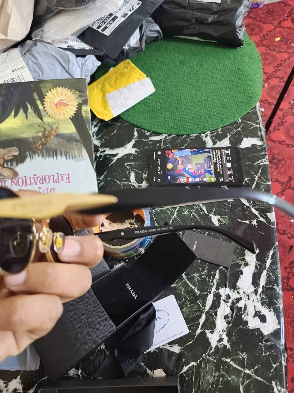 سلام عليكم نضاره براند ماركه ايطاليا سعر 25 مع توصيل


**إذا كنت صاحب هذا الإعلان وتريد حذفه لأي سبب، رجاءا أرسل رسالة إلى الدعم الفني**