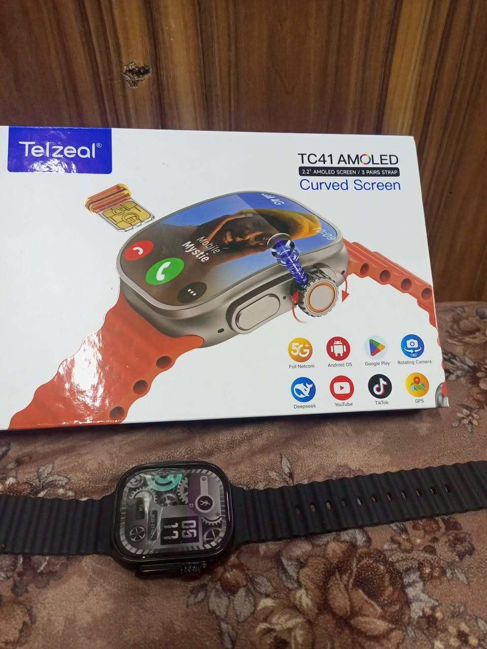 موبايل عل شكل ساعه يشغل جميع البرامج واشغل واي فاي وتشتغل عل نت حته بوبجي شغل وسيم كارت يصير بيها كامله كارتون وشاحنه وياها وغراضها قبل جم يوم اخذته ب 95 قفله 50 شراي يجي خاص مو شراي لا دوخني


**إذا كنت صاحب هذا الإعلان وتريد حذفه لأي سبب، رجاءا أرسل رسالة إلى الدعم الفني**