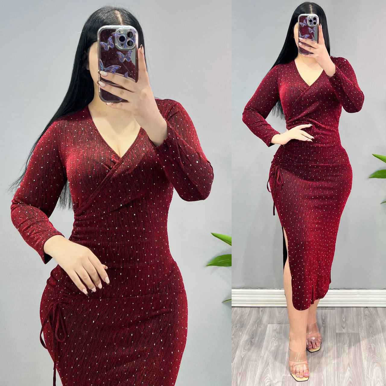 ✨ إطلالة العيد والمناسبات تبدأ من هنا ✨

فستان أنيق بتصميم راقي ولمعة ناعمة يخطف الأنظار 🤍
فستان أنثوي مرتب مع فتحة جانبية تعطيك إطلالة فخمة ومميزة في العيد 💕

قماش سلفر ستريتش بلمعة مرشوش ستراس 🤍

القياسات : فري سايز يلبس من وزن 50 ألى وزن 85 كيلو قماش مطاط ✔️ 

السعر  20  الف 
🚘يوجد خدمة توصيل لجميع محافظات العراق 5الاف🚘 بغداد, العراق


**إذا كنت صاحب هذا الإعلان وتريد حذفه لأي سبب، رجاءا أرسل رسالة إلى الدعم الفني**