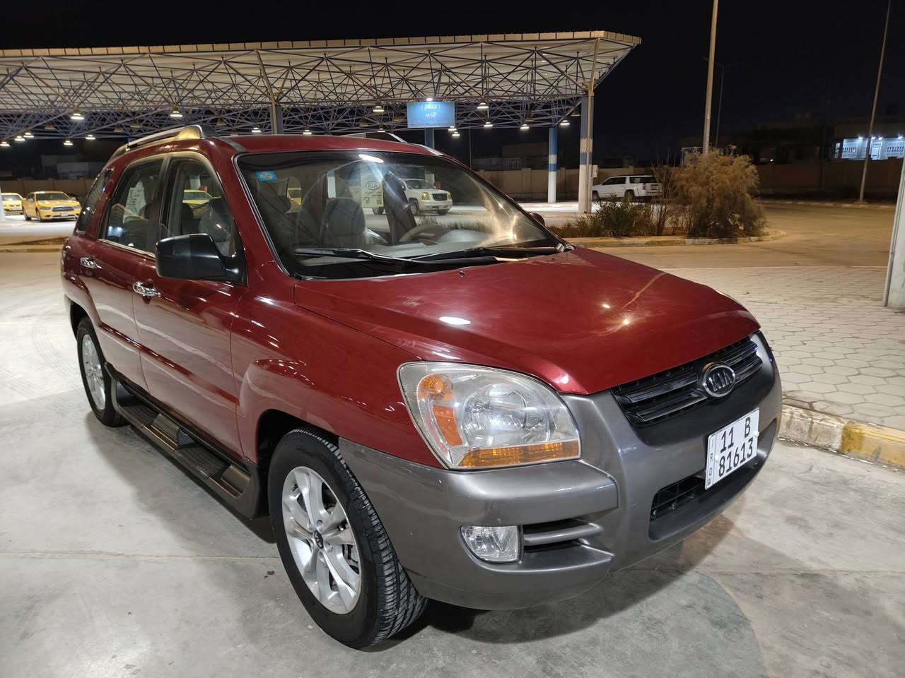 سبورتج 2007
رقم بغداد نگليزي بسمي 
سنويه لل31
ماشيه 130
مكبنه وكير وحداداديه وكهربائيات جدد سياره مال جناي
سعره 105 وبيه مجال
***********
