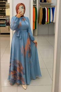 دريس مشجر • شيفون تركي • ون سايز ٨٥ك