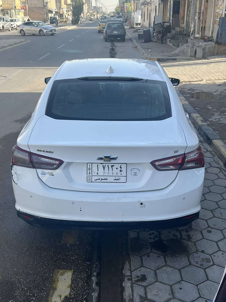 ماليبو  2019 نجف
فول مواصفات عدا البانوراما 

السياره جاهزه من كل النواحي بس تجي اتشغل وتروح
كير ومحرك وتبريد وكهربائيات جدد ومكفوله 
منزل سونار بالصور موضح بالتفصيل 
حداديه 60 بل 100 

مواصفات 
كير اوتوماتيك و عادي 7 نمر
تشغيل بصمه
تشغيل عن بعد
ابواب بصمه
صندوق بصمه
رادار امامي
تحديد مسار
تبريد مركزي امامي و خلفي
تبريد تحكم جهتين منفصل
مقاعد هيتر
مقعد كهربائي
هند بريك برجل
شاشه ايباد جبيره
كامره دواره
تحكمات ستيرن جهتين
تحديد سرعه
ستيرن فوليوم
بلاجكتورات ليد
مرايا كهربائيه
نظام تراكشن مانع الانزلاق
نظام ECO اقتصاد البانزين
شاشه عرض الأعطال

السعر بلاش 95 ومجال بسيط
للاستفسار 
***********
