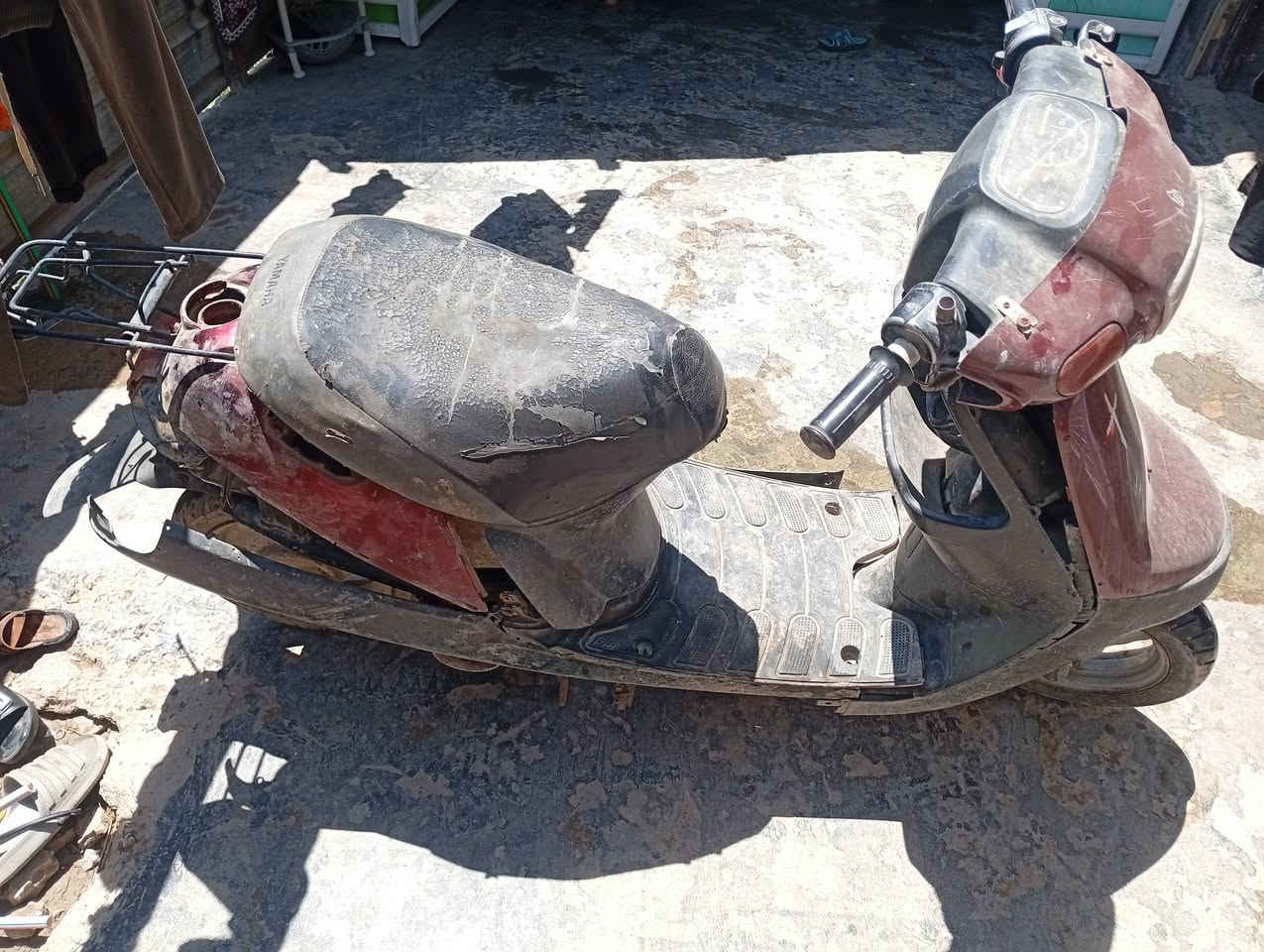 سلام عليكم دراجه للبيع ماعرف شنو عطلهه مابيهه ضفير مسويلهه جطل بيهه ناريه بس ماتشتغل ابيع كوم حديد شوفت عينك السعر 50العنوان طويريج


**إذا كنت صاحب هذا الإعلان وتريد حذفه لأي سبب، رجاءا أرسل رسالة إلى الدعم الفني**