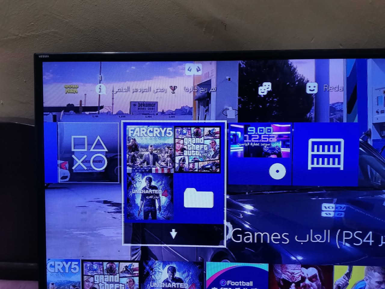 سلام عليكم بلي فور سلم مهكر( للبيع ومرواس) 

بلي فور سلم مهكر(واحد تيرا) مع كامل ملحاقته اصليه

نضافه جهاز 98% ويا يدات اثنين مابيهن اي عطل

مع العاب قويه مثل بيس2021 واليدن رنك وكل العاب عربيه 

مع مساحه فارغه 280gb تقدر تعبيهن على مزاجك

مكاني بين بغداد وديالى (ماعندي توصيل) تعال افحص جهاز وتدلل او دز احد يجي ياخذه


**إذا كنت صاحب هذا الإعلان وتريد حذفه لأي سبب، رجاءا أرسل رسالة إلى الدعم الفني**