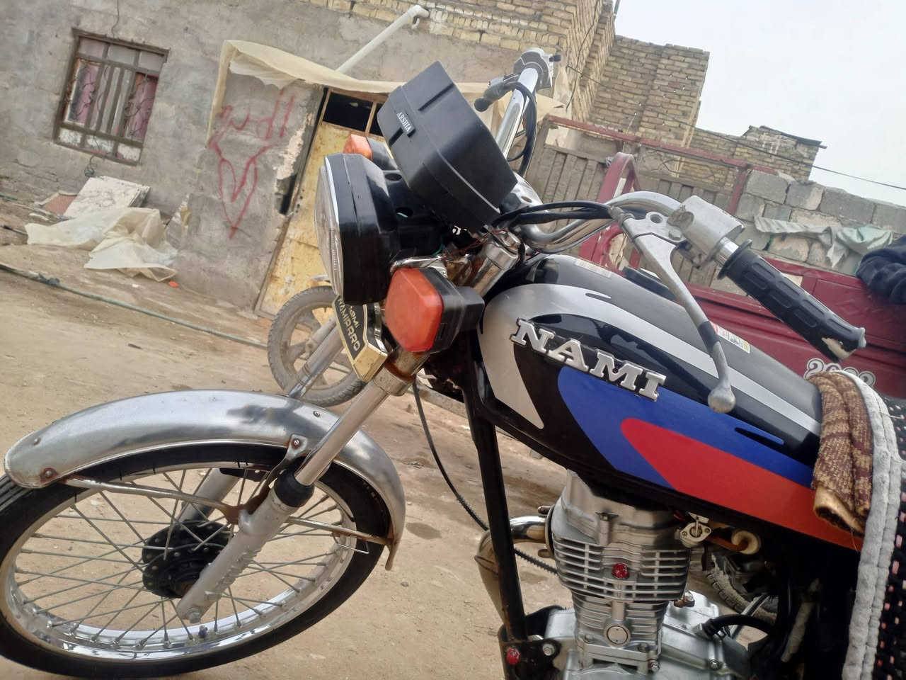 اسلام عليكم دراجه اربعه كير نامه مديل 23البيع كلك كلك بدون وراق رقم شاصي موجود  سعر425وبيه مجال قليل خاص مفتوح تعال ودلل مكاني كربلاء طوريج خيرات متواحد فيس وتساب ***********
