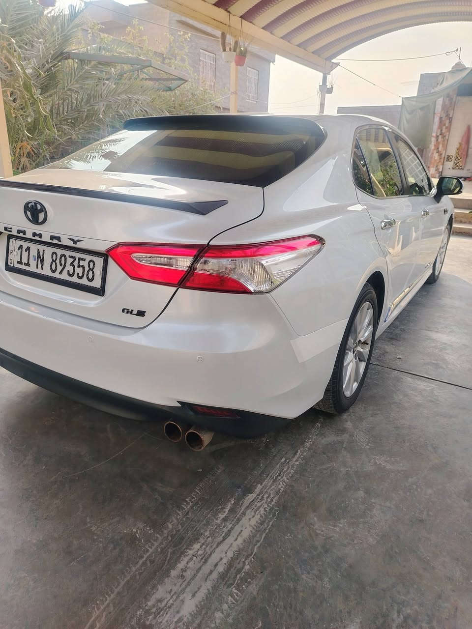 كامري موديل 2018 خليحي فول مواصفات بصمه سلايت لون صدفي بيهه ضرر قطعتين السعر 185 ورقه ***********
