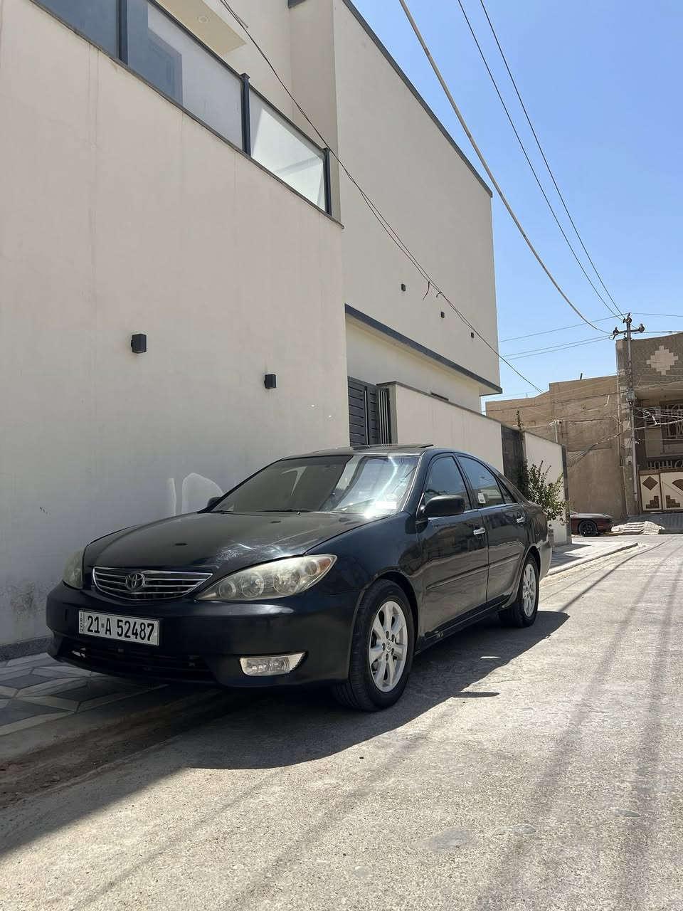 كامري موديل 2006وارد امريكي فول فتحه مانع انزلاق كشن كهرباء سنويه باسمي كير مكينه حداده جديد باتري جديد تبريد منضومه جديد تدفئه جاهزه صبغ حزام مابيها ضربه قويه السعر 90وبيها مجال. ***********   ***********
