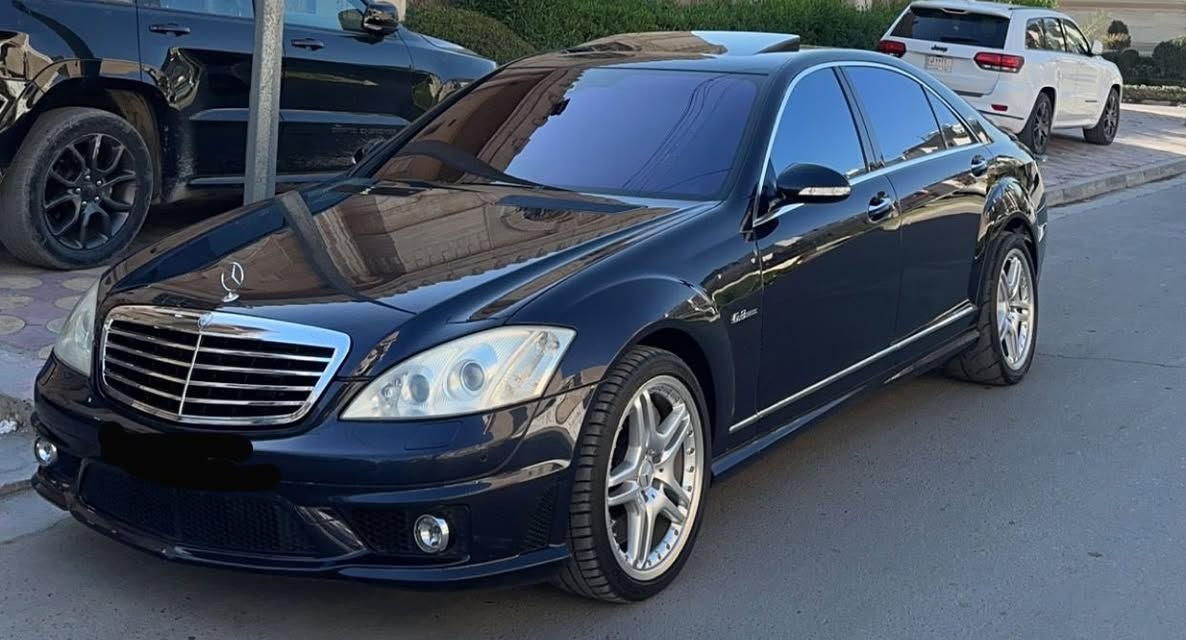 ادوات حجز مروري
2007 S63 
بدون صبغ او حادث
***********
