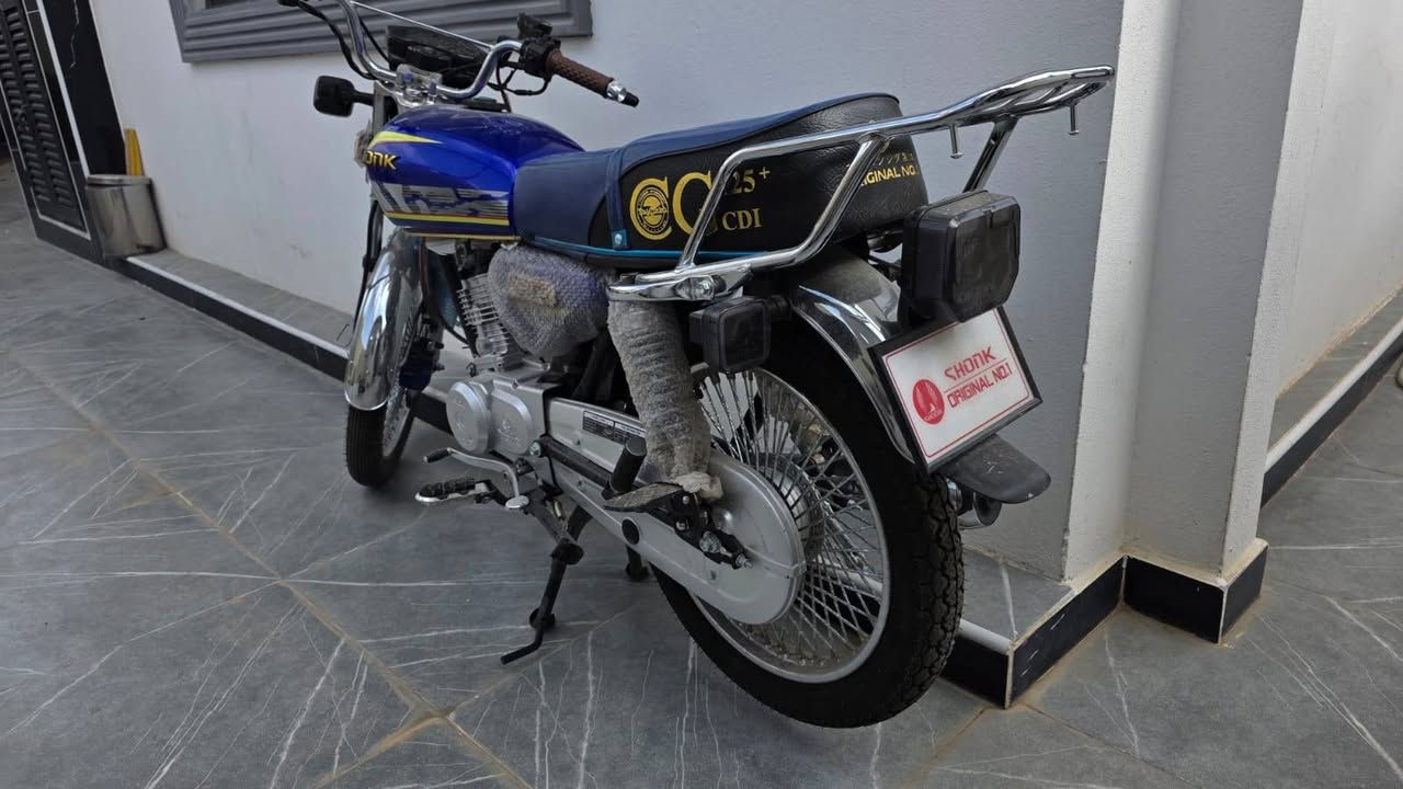 سلام عليكم متاح دراجه  ايراني 4 كير موديل 25 ماطور ماشي شي كلش قليل لوك بعده مكاني  طريق بغداد
سعر 750 
***********
