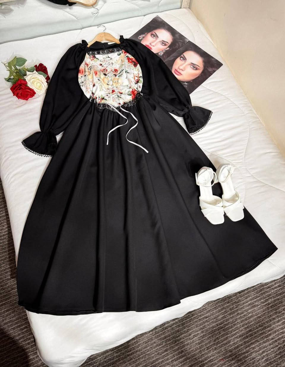 🧿﷽ وعلى الله توكلنا 🧿 

# شعارنا التميز  L M 💫

فخامه. وجمال. المديل فستان  العيد روووعه 

🧶🧶نوع الخامة دابل تركي  ❤️

المقاسات   38🌹40🌹42🌹44🌹46🌹48

للطلب ولاستفسار على خاص او الواتساب ***********
