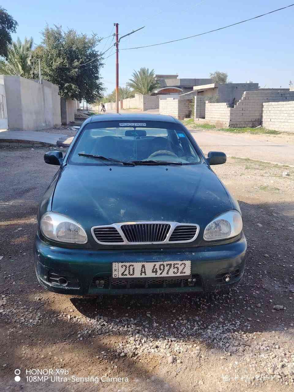 سلام عليكم للبيع دايو لانوس موديل 97 رقم ديالئ سنويه لل 27اب اسمي
مكينه جديده وباتري وتايرات وراديتر
وصدر جديد سياره كامله مابيه نقص
سياره داخله مدوشمه نضيف كلش
كير عادي 
السعر :28$
رقم الهاتف :***********
